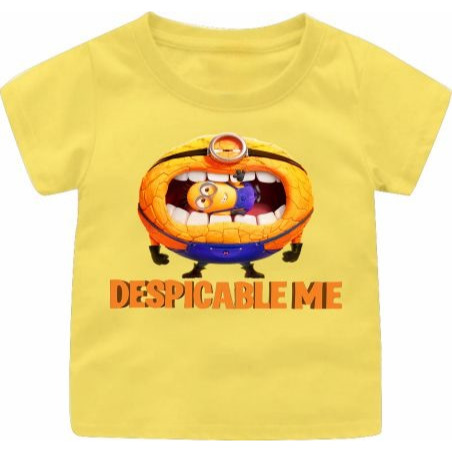 Baju kaos Anak Despicable Me Minion Cowok/Cewek 1-12TAHUN/REMAJA/DEWASA S-7XL