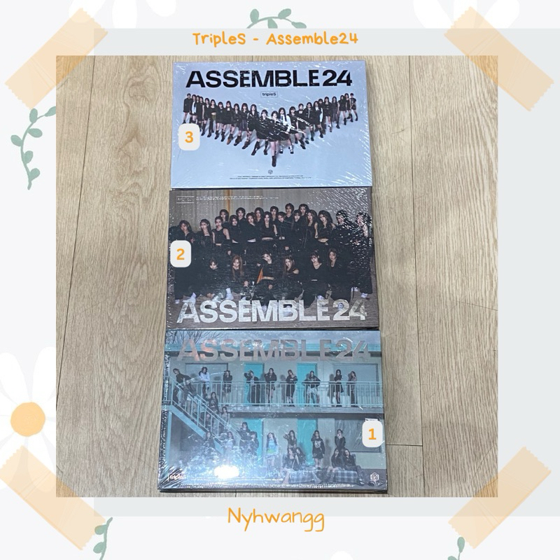 TRIPLES - ASSEMBLE24 PHOTOBOOK VER [ready stock]
