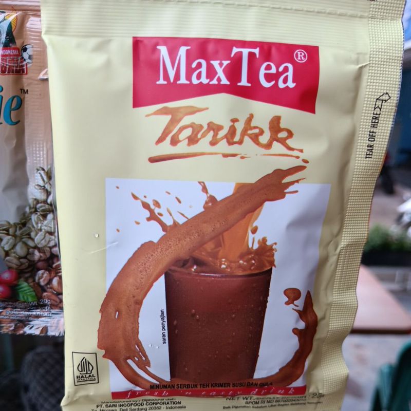 

[BATAM] MAXTEA teh tarik isi 1 renteng (10 bungkus )