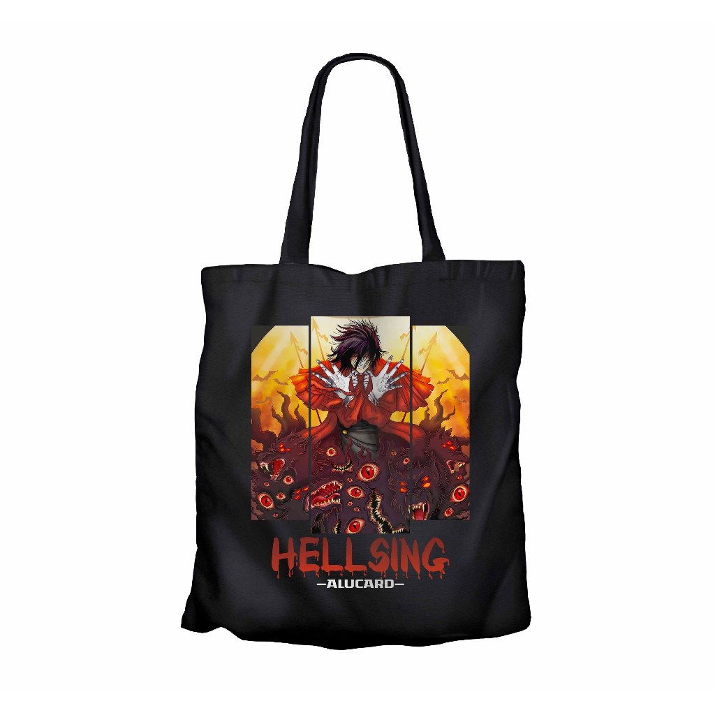 Tote bag infinite anime ALUCARD HELLSING - HELLSING material canvas