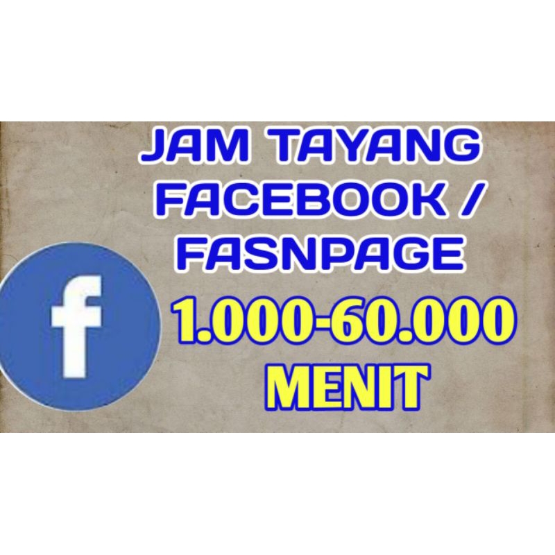 jam tayang facebook/ fasnpage