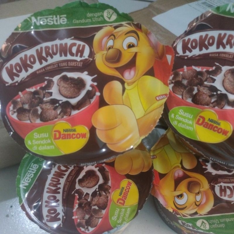 

Koko krunch gandum 20g & susu 10g
