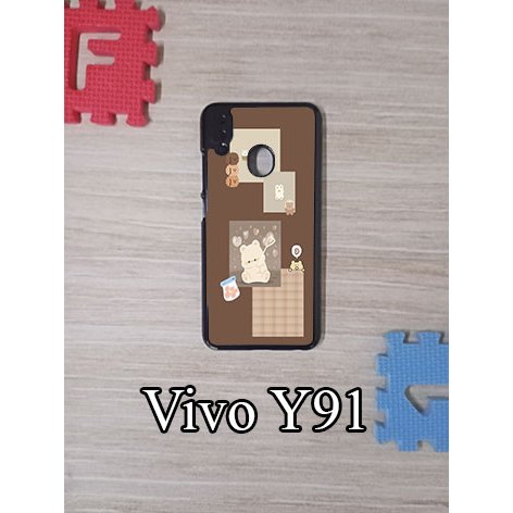 CASE VIVO Y91/ VIVO Y95 - HARDCASE GLOSSY  VIVO Y91/ VIVO Y95 - CASE KEREN - HARDCASE KACA VIVO Y91/