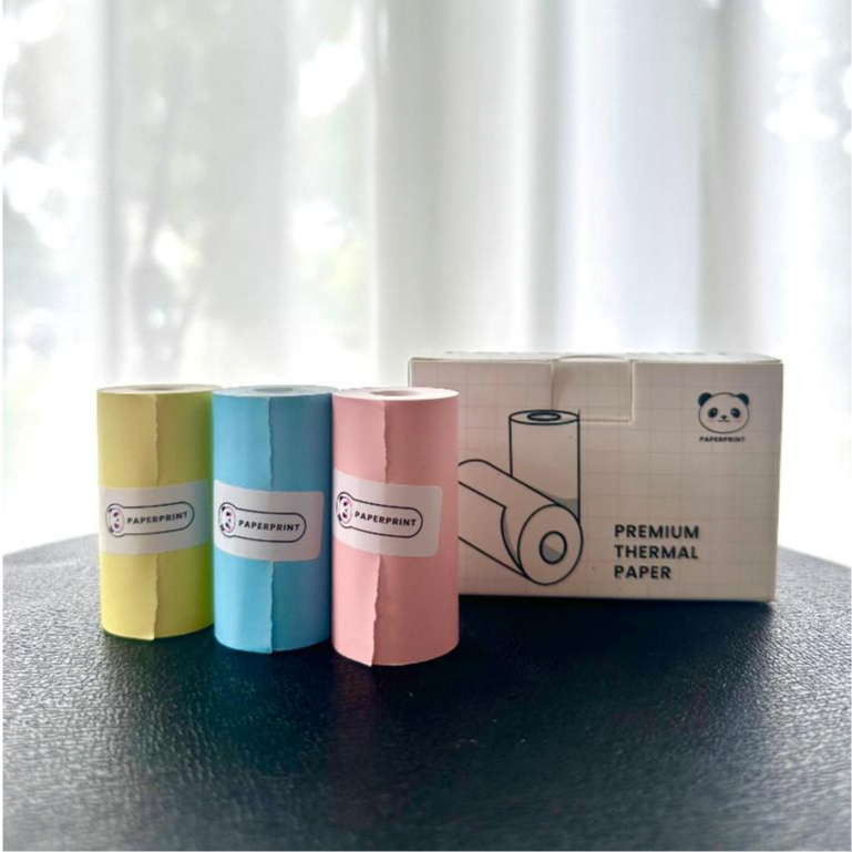 

PAPERPRINT COLOUR PAPER THERMAL 57x30mm Kertas Thermal Premium Continuous