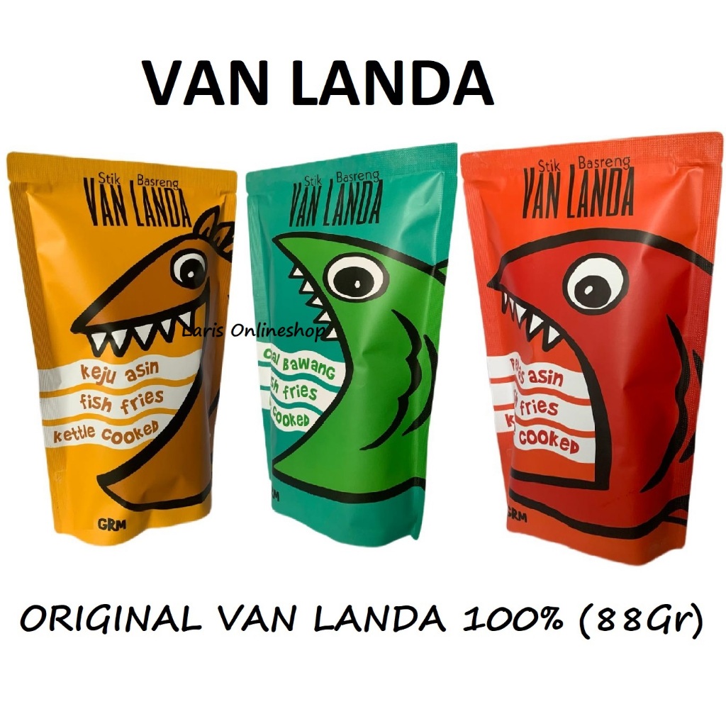 

Van Landa Fish Fries Stik Basreng Varian Rasa 88Gram / Snack Van Landa 88Gr