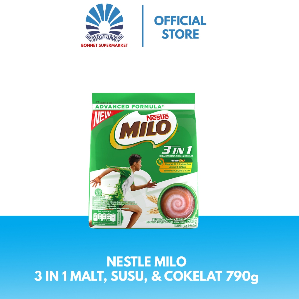 

Nestle Milo 3in1 790g 8992696427976