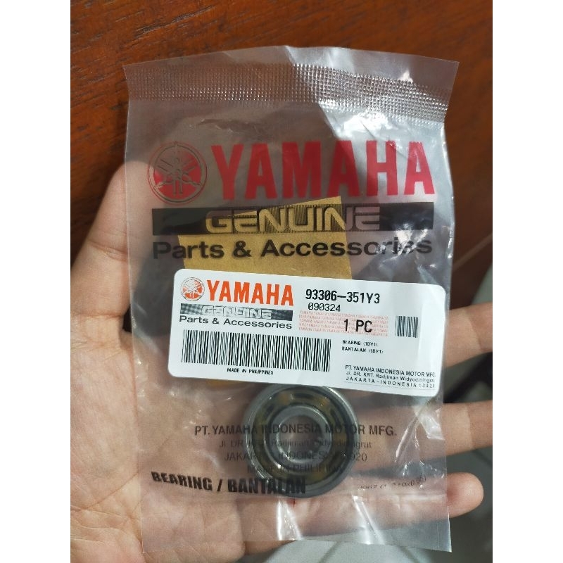 Bearing Laher Laker Bantalan Roda 6301 Original Yamaha Genuine Parts
