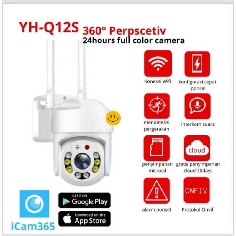 NEW CCTV WIFI OUTDOOR/INDOOR APLIKASI ICAM365