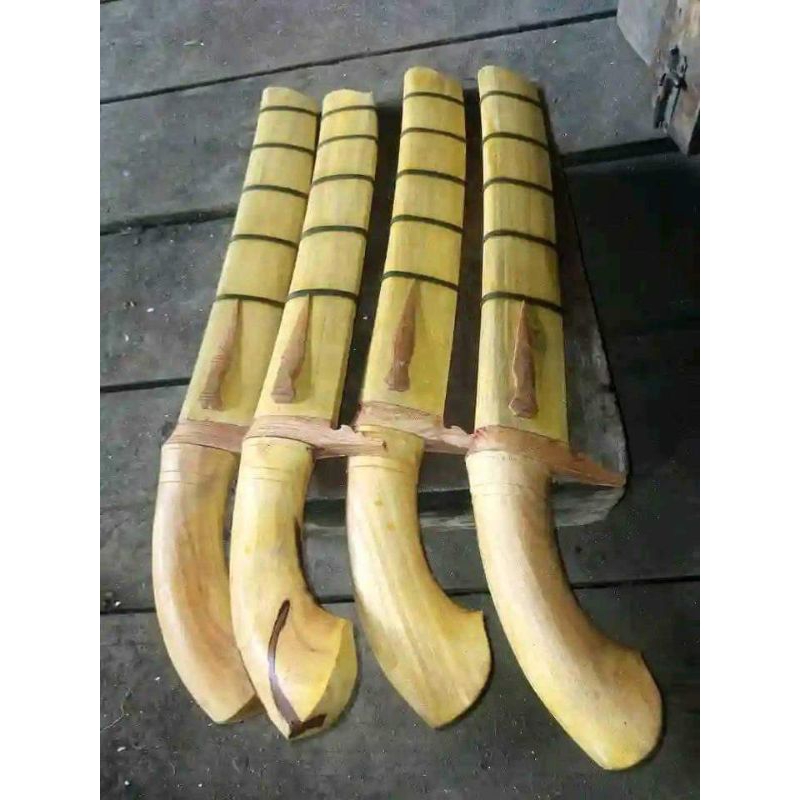 alat kerja golok husus kerja tebas bambu kayu model golok jangjang walet panjang bilah 30 cm keselur