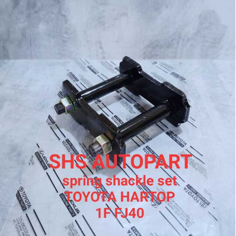 SPRING SHCKLE SET AYUNAN ANTING PER TOYOTA HARTOP 1F FJ40 JEEP