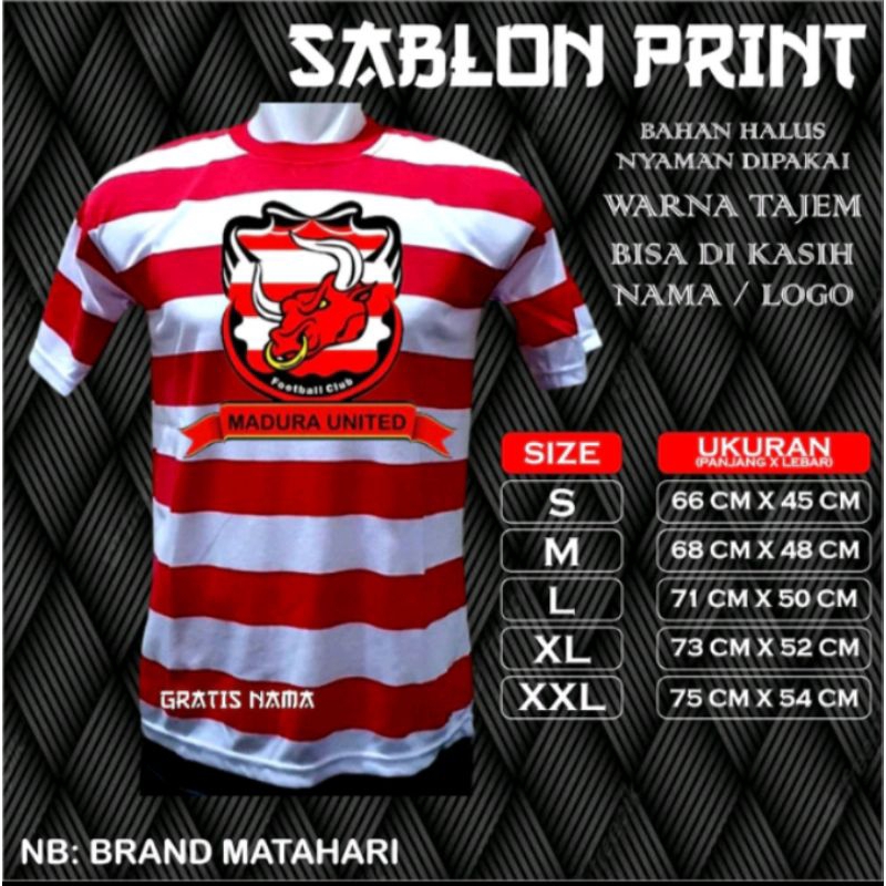 KAOS KHAS MADURA KAOS SAKERA KAOS MADURA SPECIAL