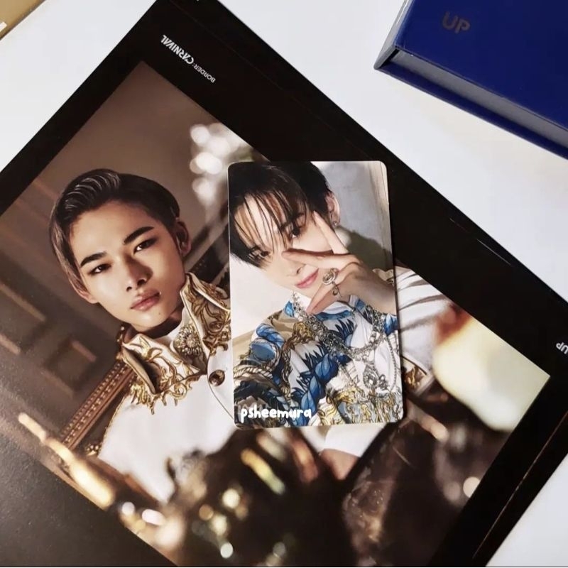 enhypen ni-ki batik grup half putih