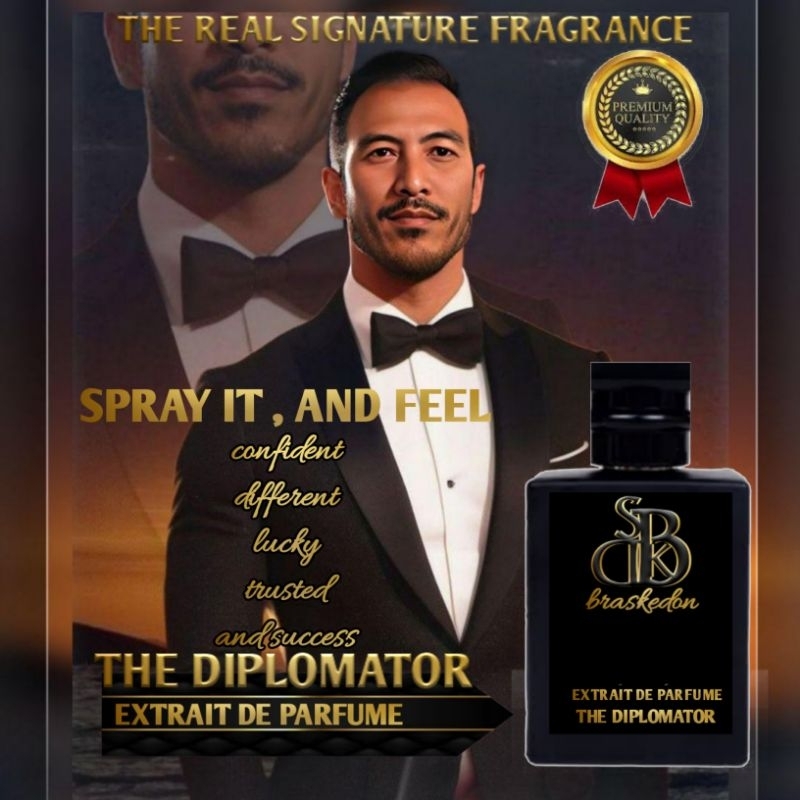 extrait de parfume THE DIPLOMATOR