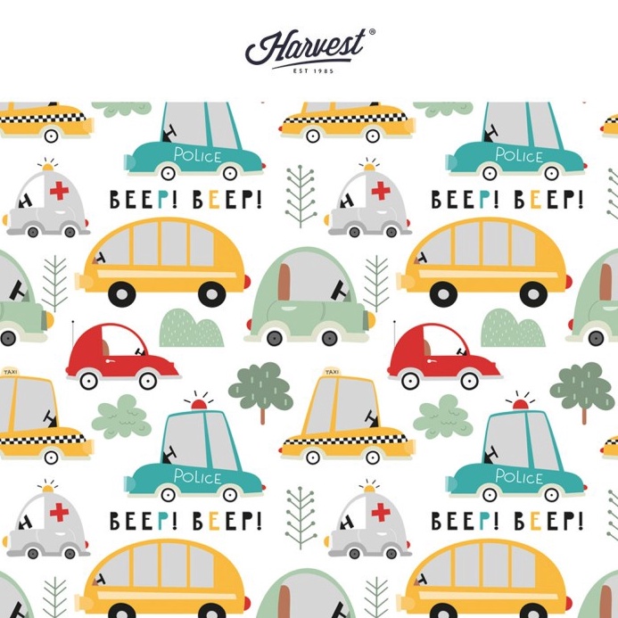 

MURAH Kertas Kado Harvest Wrapping Paper Playground Cars