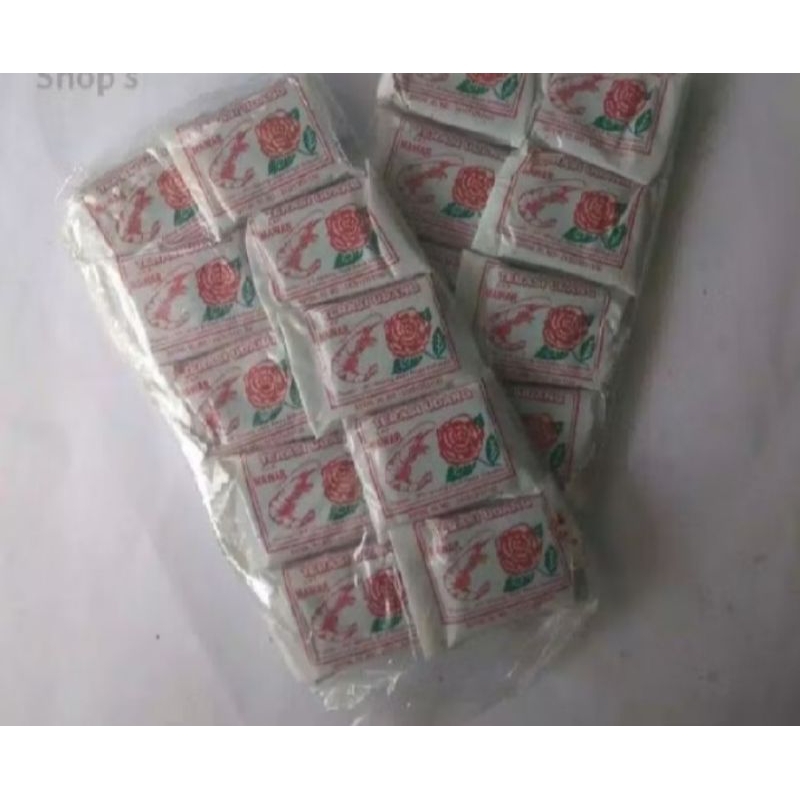 

Terasi Mawar. Terasi Udang Khas Lampung Isi 50 Pcs