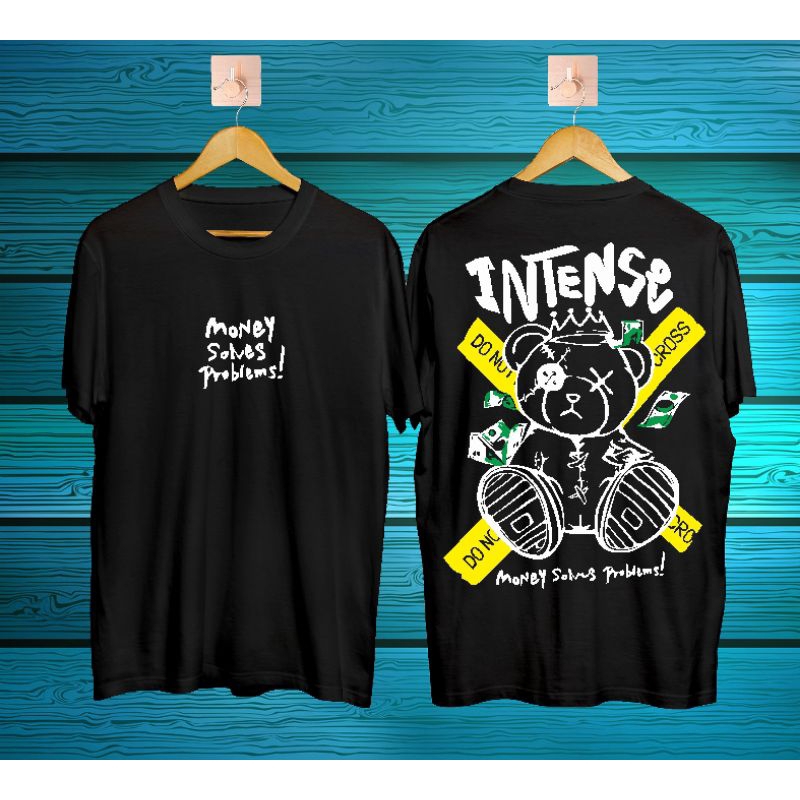 KAOS T-SHIRT/KAOS DISTRO KEKINIAN/KAOS SHOW OFF BUTTERFLY AESTHETIC BLACK