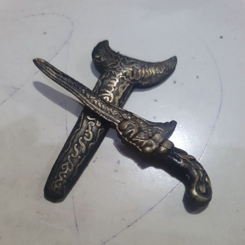 Keris Kuningan Nogo Sosro Mini 7,5cm