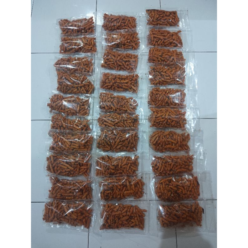 

Basreng pedas daum jeruk