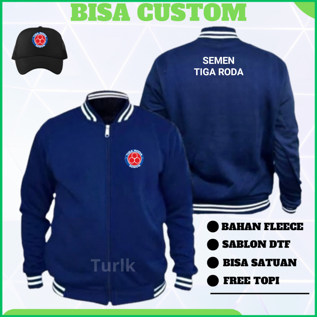 Jaket Semen Tiga Roda Jaket Varsity Semen Tiga Roda Custom