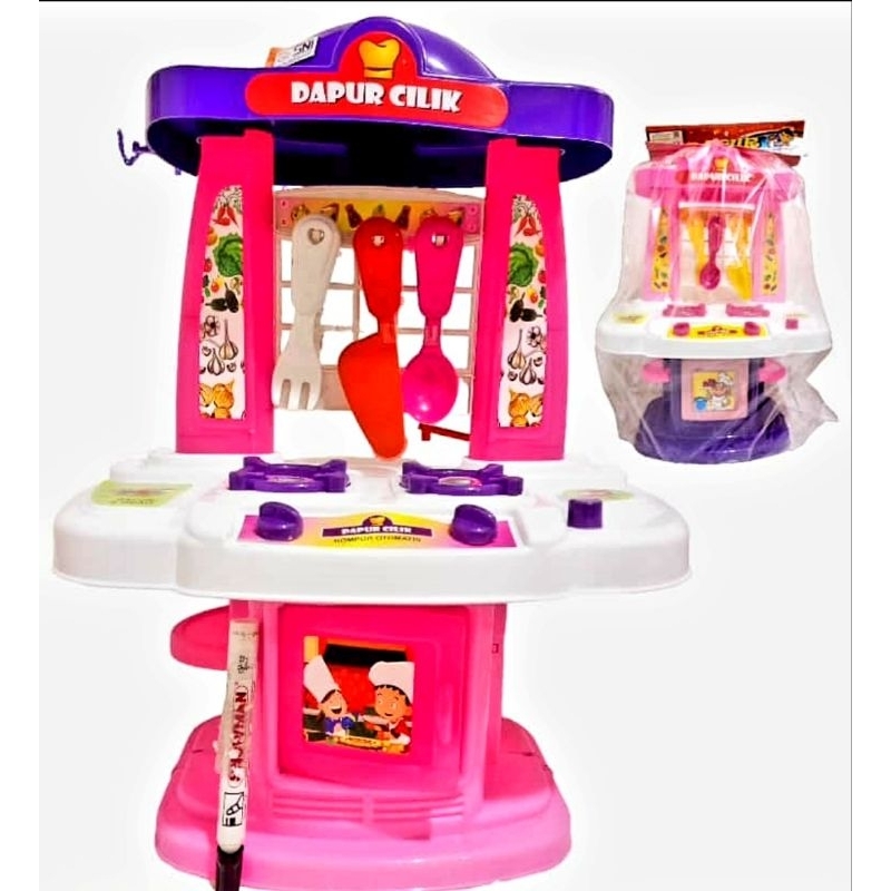 (JUMBO KANTONG) MAINAN DAPUR CILIK JUMBO SET AXESORIS MEMASAK KITCHEN SET