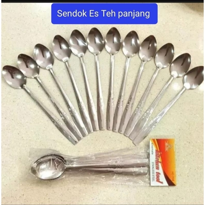 (1lusin)sendok makan kecil /sendok teh /sendok kopi stainless steel pendek
