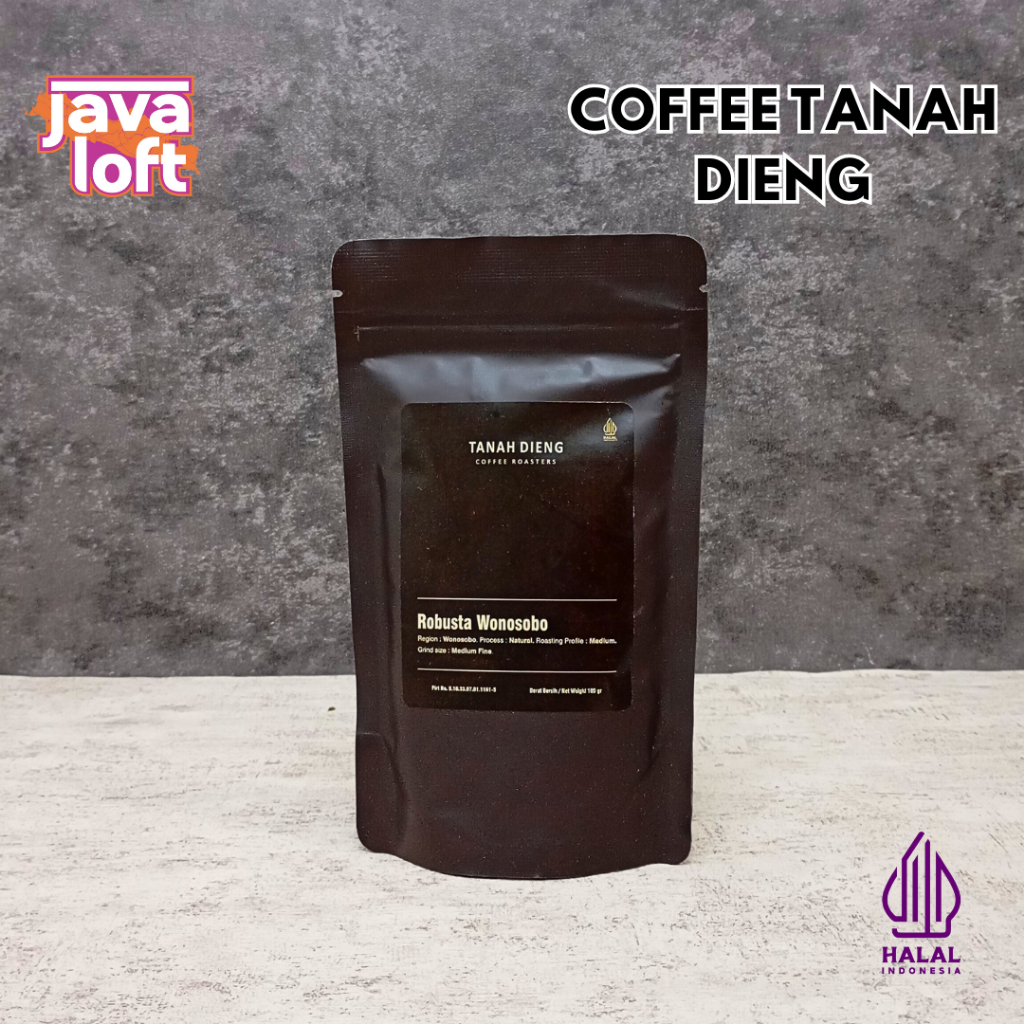 

Kopi Tanah Dieng Robusta Wonnosobo Kopi Hitam Premium 100% Kopi Murni Tanpa Campuran Khas Wonosobo