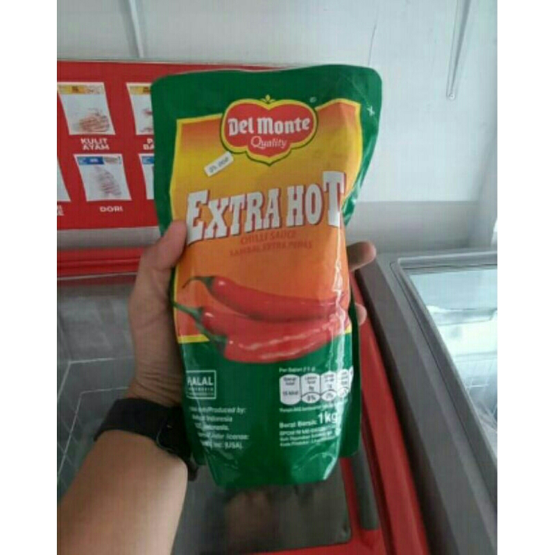 

Del Monte Saus Extra Hot 1kg Termurah
