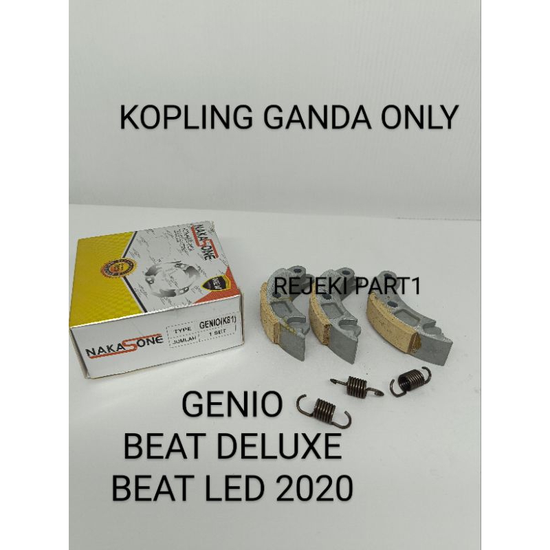 KOPLING GANDA ONLY GENIO / BEAT DELUXE / BEAT LED 2020 BATU SPORKET ARANG KAMPAS GANDA ARANG SPORKET
