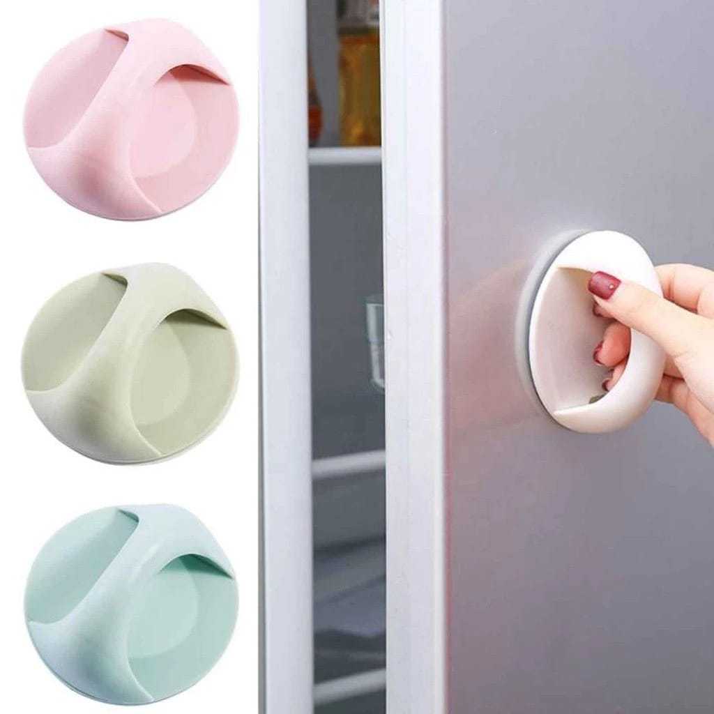 Pegangan Pintu Bulat / Tempelan Gagang Pintu Kamar Mandi Laci Lemari