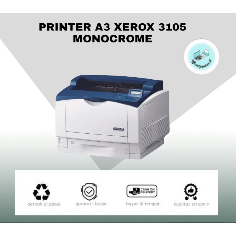 Printer Laser A3 Fuji Xerox 3105 Monochrome
