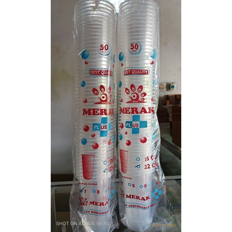 cup 22oz,,14oz,12oz,10oz merak/gelas es/tehjumbo