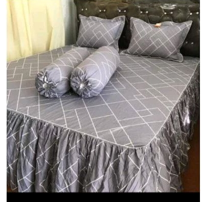 Sprei rumbai home Made bahan katun murah semua ukuran 120 / 160 / 180 / 200