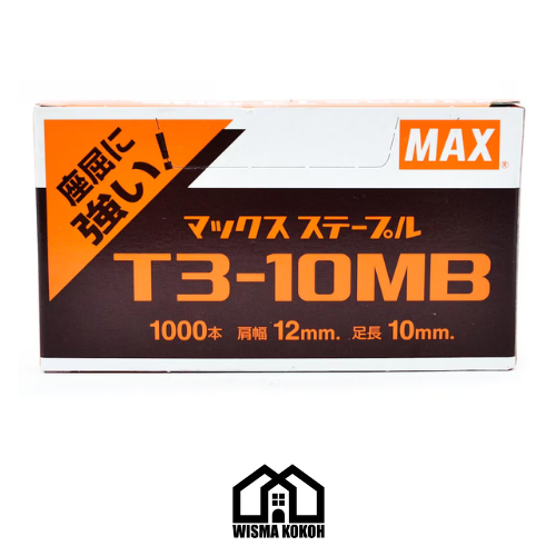 

MAX GUN TACKER ISI STAPLES T3-10MB