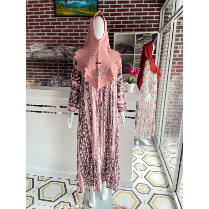 SABRIA Dress (Lengan Longgar)