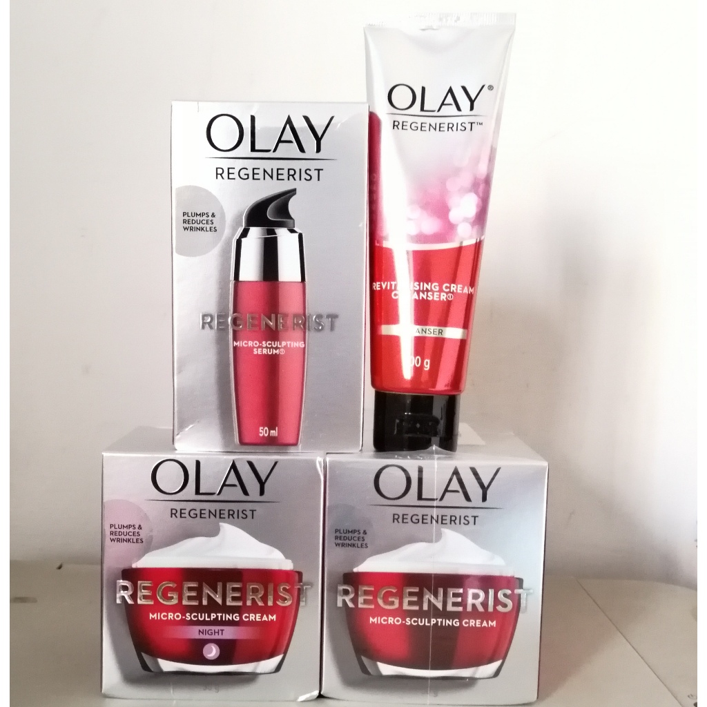 (Paket Lengkap) Olay Regenerist microsculpting (1 set)