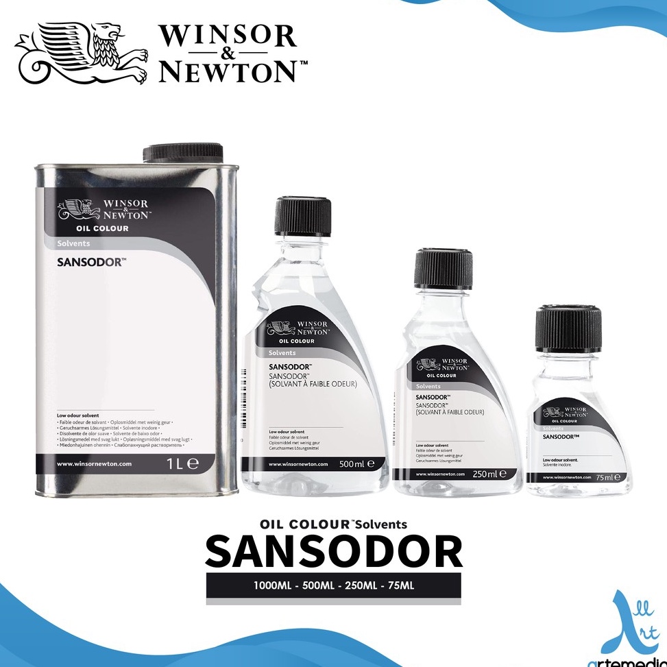 

Winsor Newton Sansodor Low Odour Solvent Oil Painting h Y5E5
