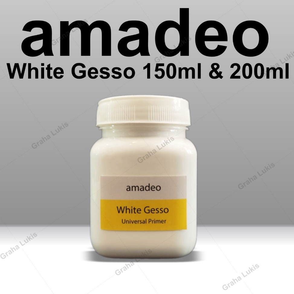 

AMADEO White Gesso 15ml 2ml k X8B3