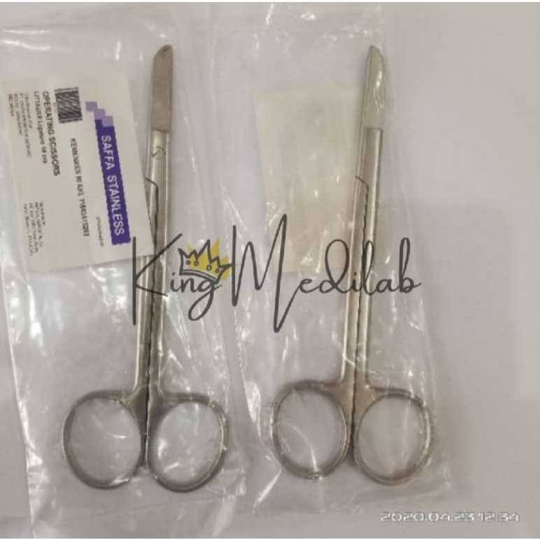 Gunting Benang 14cm / Hecting Up / Up Hecting / Gunting Angkat jahitan 14 cm