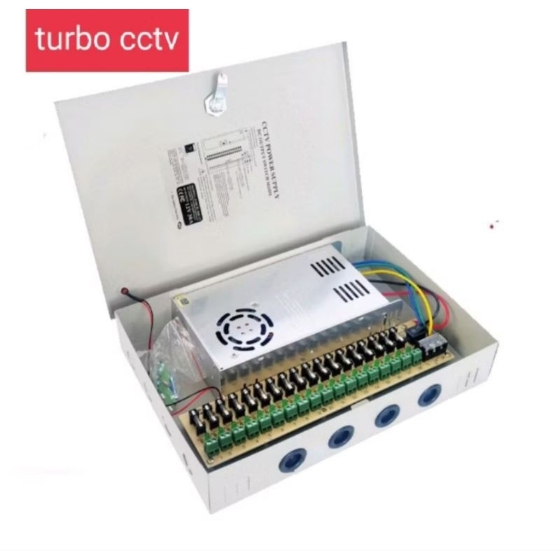 panel cctv - power cctv - power supply box 12V 30A CCTV