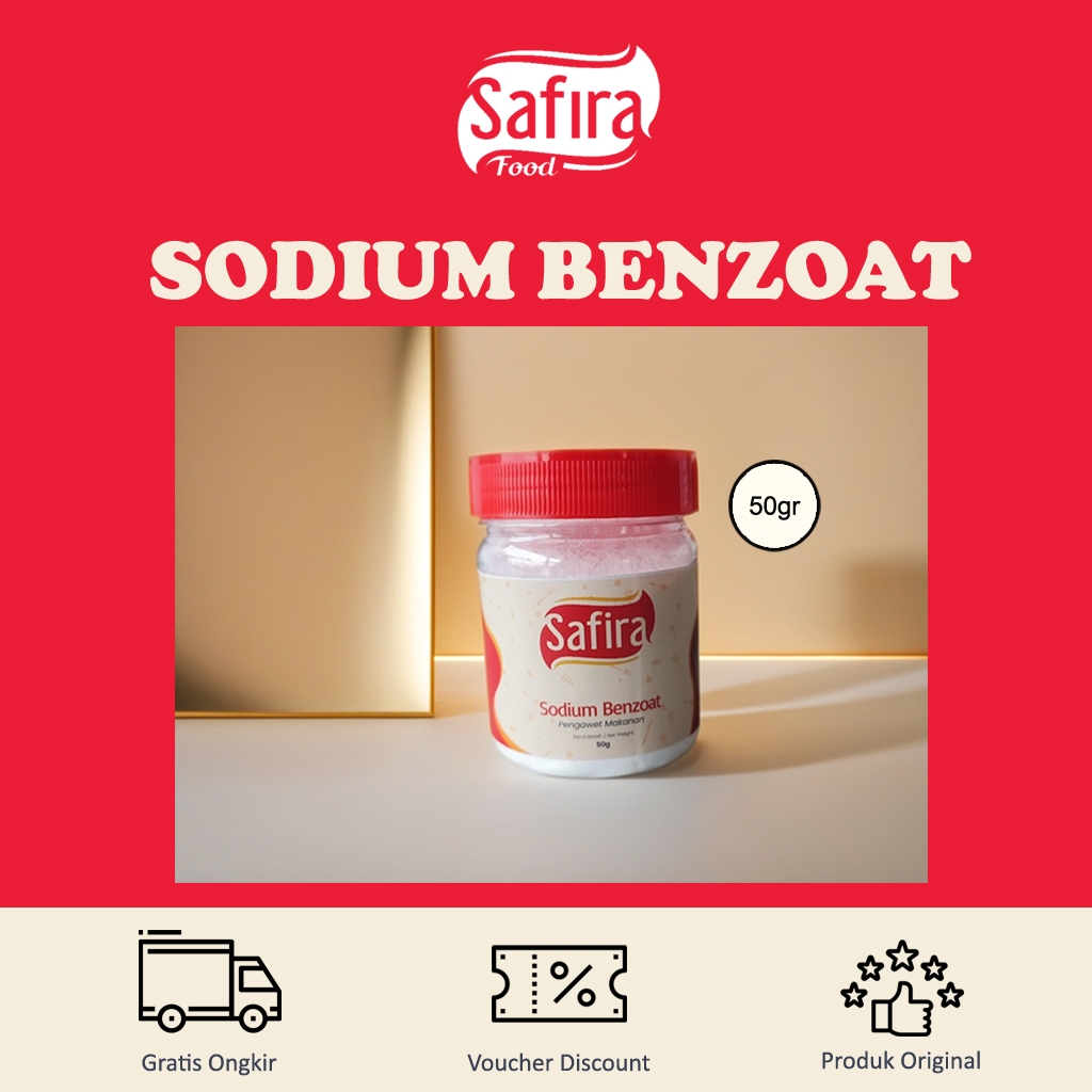 

Sodium Benzoat Kemasan Botol 50gr