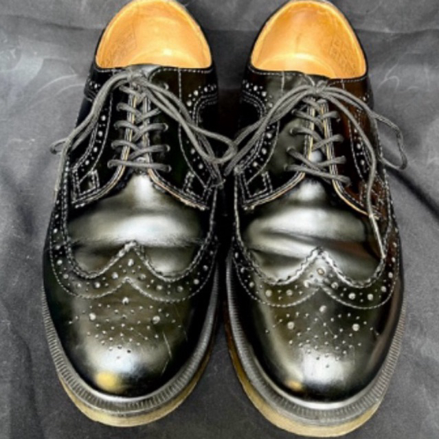 Dr Martens Wingtip Oxford 3989 (Brogue) leather lace ups sz 36/UK3