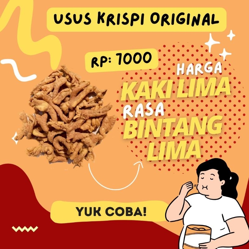 

Usus krispi original - usus crispy original - cemilan usus ayam crispy - usus krispy - usus original - usus renyah -