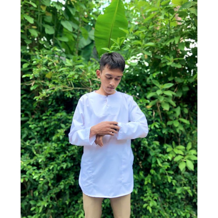 KODE E92N KOKO KURTA DEWASA TANPA KERAH TOYOBO FODU