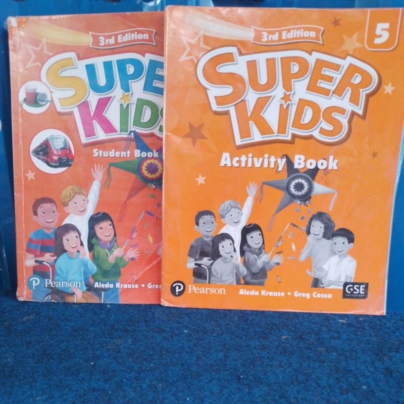 BUKU SUPER KIDS 5 STUDENT BOOK ACTIVITY BOOK 3RD EDITION