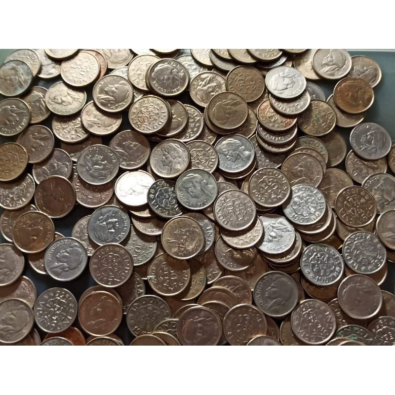 50 sen Dipanegara tahun random