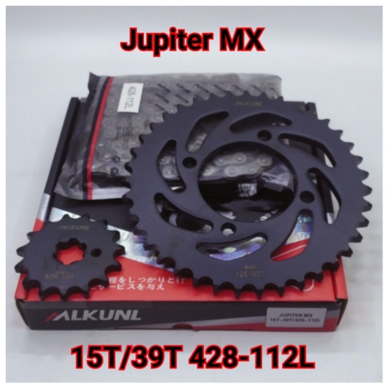 Mlkunl Gear Paket Gir Set Jupiter MX Old Vega R New Jupiter Z Old New Burung Hantu FizR Force 1 Karb