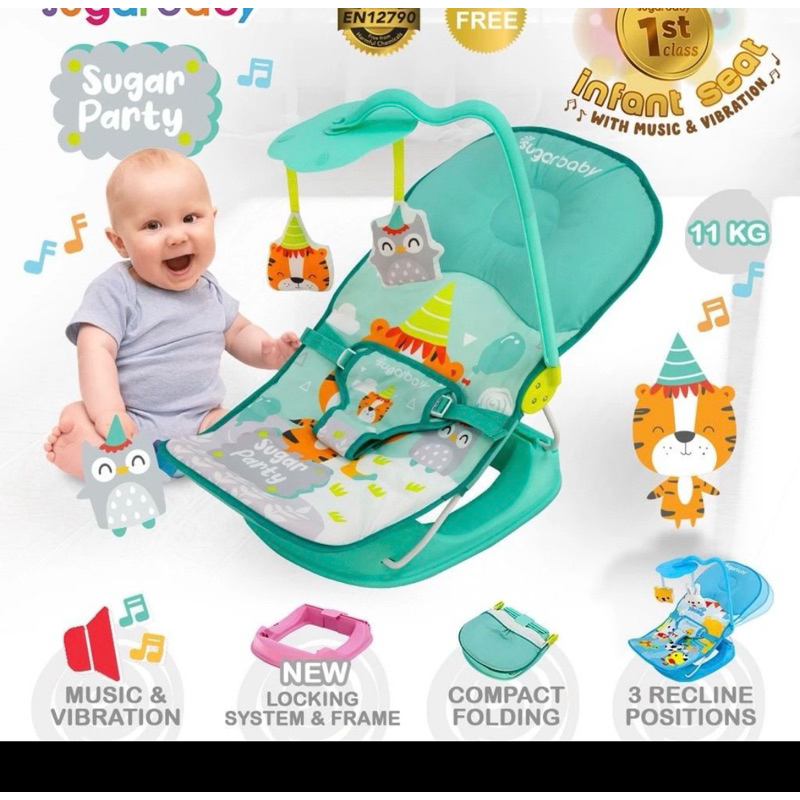 sugar baby infant seat kursi lipat bayi bouncer sugar baby bouncer newborn kursi lipat sugar baby su
