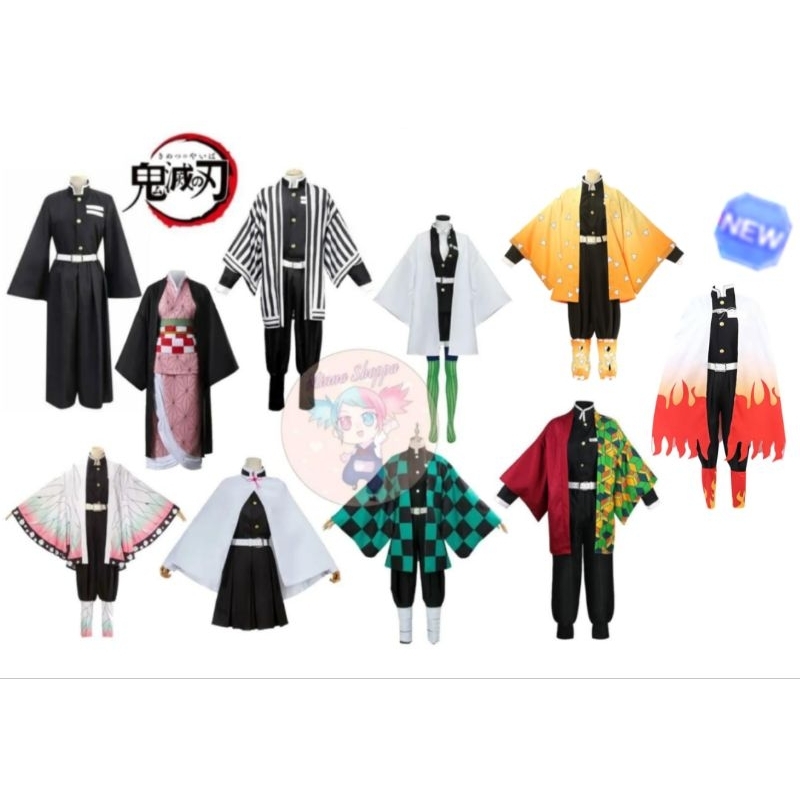 RB [~READY STOCK ~] Costume Cosplay Kimetsu No Yaiba / Demon Slayer