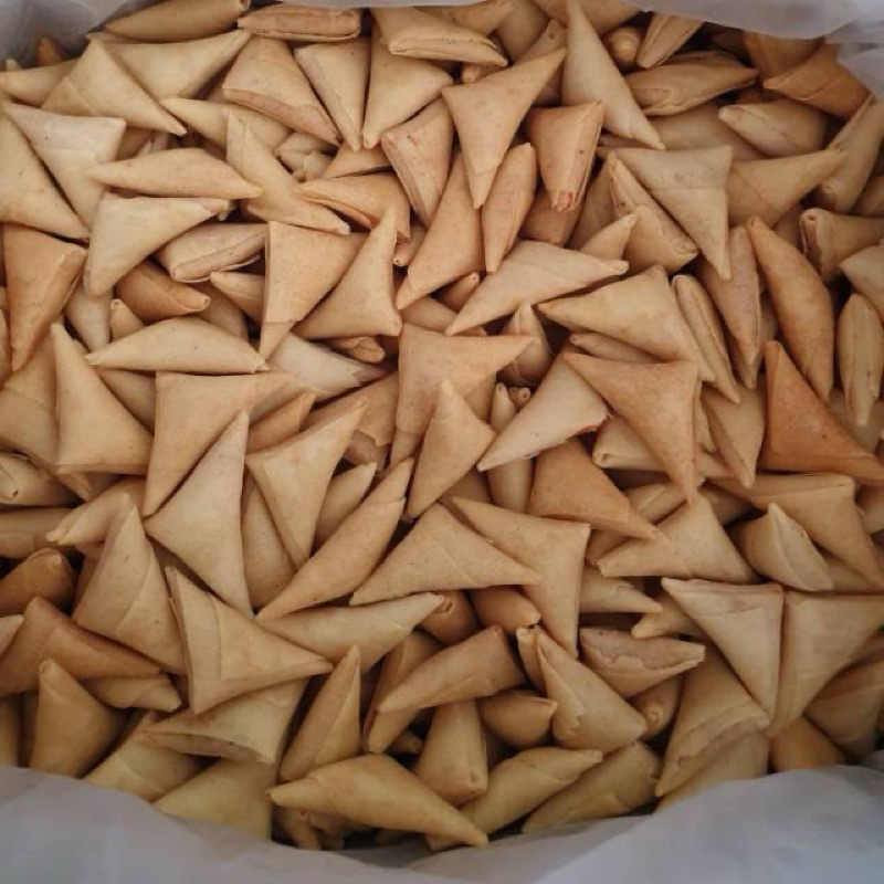 

SNACK SAMOSA ABON AYAM PEDAS MANIS 250 GRAM