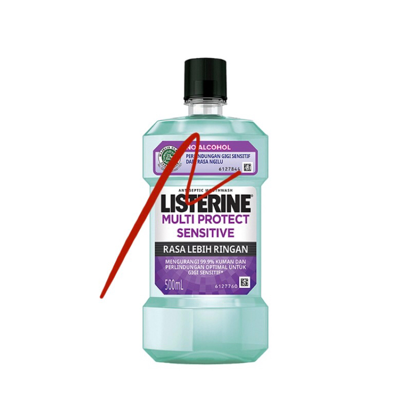 Listerine 500ml mouthwash obat kumur